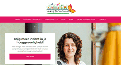 Desktop Screenshot of praktijkdevlindertuin.nl