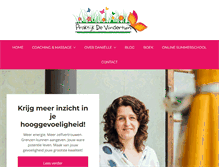 Tablet Screenshot of praktijkdevlindertuin.nl